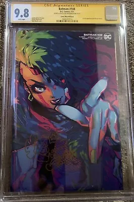 Buy BATMAN #108 CGC SS 9.8 ROSE BESCH Variant 1st MIRACLE MOLLYSIGNED & REMARKED🔥🔥 • 197.65£