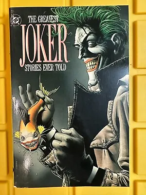 Buy Greatest Joker Stories Ever Told Trade Paperback (1988, TPB) • 14.48£