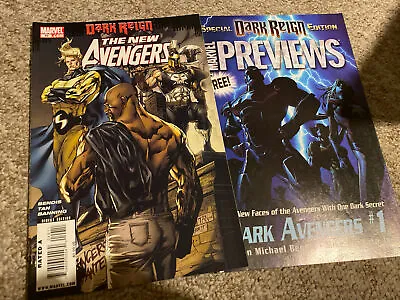 Buy Marvel - The New Avengers #49 Dark Reign 1st Dark Avengers VF + BONUS Previews • 5£