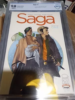 Buy Saga 1 First Print CBCS 9.8 LIKE CGC • 400£