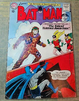 Buy DC Comics BATMAN #159 VG/FN  1963 Silver Age Key: Clayface Sheldon Moldoff Cover • 55£