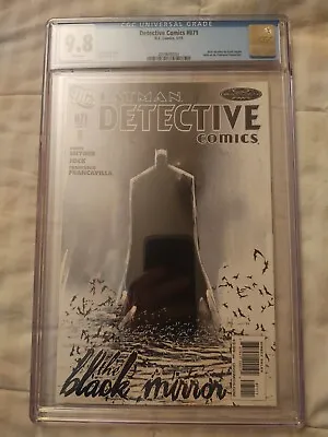 Buy Detective Comics #871 (2011) Black Mirror Jock Cover CGC 9.8 White Pages  • 140.11£