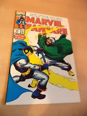 Buy MARVEL FANFARE Part 2 Of 3 COMIC BOOK 1990 GRAPHIC #53 VOL 1 NO 53 Black Knight • 12.99£
