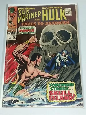 Buy Tales To Astonish #96 Fr/g (1.8) Marvel Comics October 1967 • 8.99£