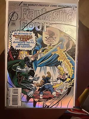 Buy Fantastic Four #398 (1995, Marvel) Deluxe Foil Edition NM • 5£