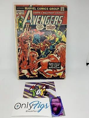 Buy Avengers #112 GOTG Marvel 1973 1st App. Mantis Guardians Of The Galaxy Key Comic • 9.49£