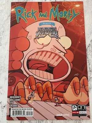 Buy Rick & Morty 1 Maximum Overture - OniPress 2023 NM Hot Rare Cover A • 3.49£