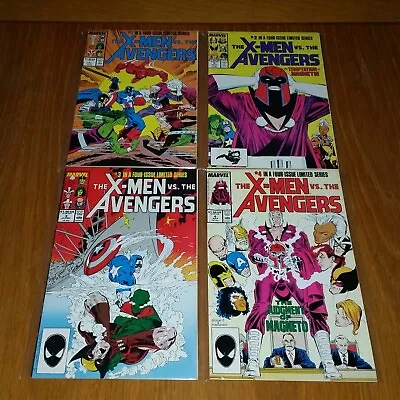 Buy X-men Vs Avengers #1-4 Magneto Black Knight Captain America Marvel 1987 Set (4) • 18.99£