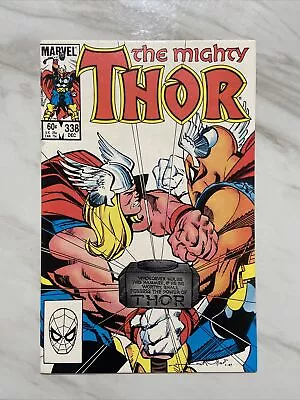 Buy Mighty Thor #338 (1983) VF+ 2nd Appearance & Origin Of Beta Ray Bill • 9.44£