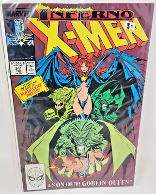 Buy Uncanny X-men #241 Goblin Queen Appearance *1989* 9.2 • 10.32£