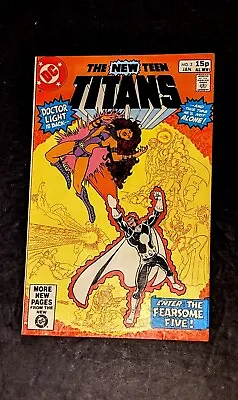 Buy The New Teen Titans #3 - Dr. Light The Fearsome Five Cyborg Raven DC Comics  • 4.40£