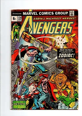 Buy The Avengers #120, Marvel Comics, 1974, Low Grade • 7.49£