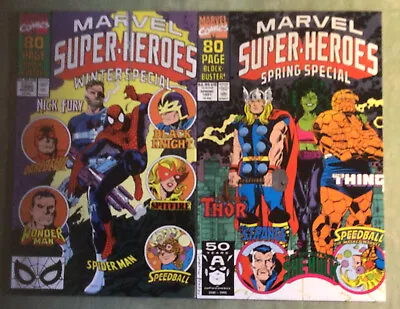 Buy Marvel Super Heroes,  80 Page Specials.# 4. 1990. #5. 1991. Marvel Comics. • 15£