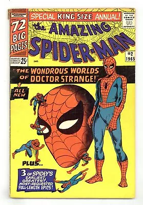 Buy Amazing Spider-Man Annual #2 GD/VG 3.0 1965 • 40.32£