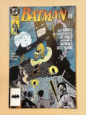 Buy BATMAN DC Comics Issue 458 January 1991 Vintage Rare Comic • 2.50£