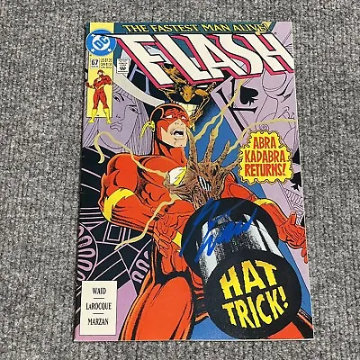 Buy The Flash 67 Volume 2 1987 Autograph Signed Mark Waid DC Comics • 59.96£
