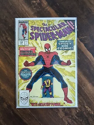 Buy Spectacular Spider-Man #158 - (1989) -*Key Issue*- 1st App. Of Cosmic Spider-Man • 10£