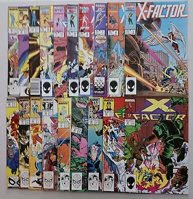Buy Lot Of 24 X-Factor Comic Books (1986 Marvel) VF+ Or Better • 26.21£