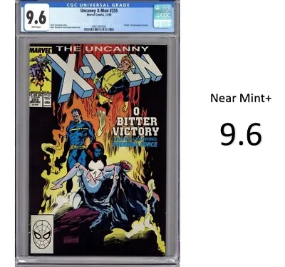 Buy Uncanny X-Men #255 - Key Comic & 1st App. Of Matsu'o Tsuray! CGC 9.6 - New Slab! • 60.31£