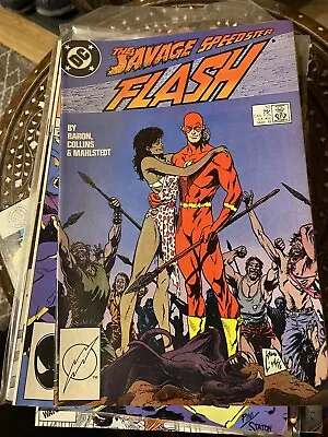 Buy The Savage Speedster Flash #10 Comic , Dc Comics Newsstand • 1.99£