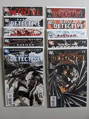 Buy Detective Comics Lot #'s 835-844 VF+/NM • 12£