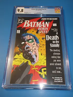 Buy Batman #428 Robin Lives Facsimile Reprint CGC 9.8 NM/M Gorgeous Gem Wow • 48.38£