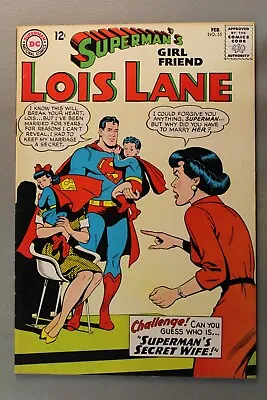 Buy SUPERMAN'S Girl Friend LOIS LANE #55  Superman's Secret Wife!  HIGH GRADE!  • 78.64£