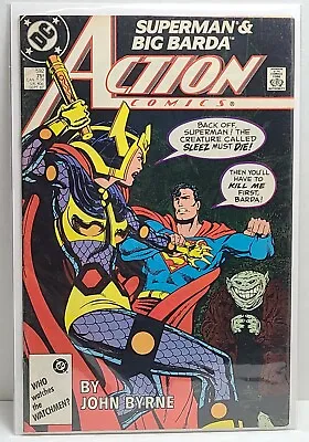 Buy Action Comics 592 Superman And Big Barda Of The New Gods VF  1987 KEY Issue C4 • 15.80£