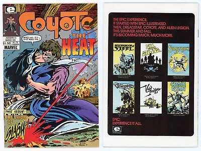 Buy Coyote #11 (VF 8.0) 1st Todd McFarlane Interior Art Marvel 1985 Epic Comics • 45.06£