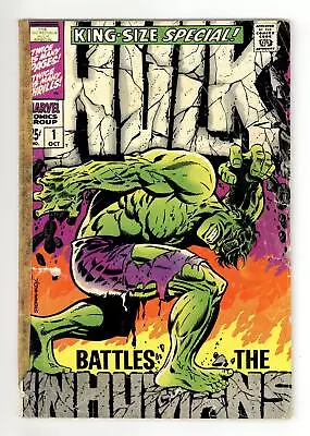 Buy Incredible Hulk Annual #1 PR 0.5 1968 • 115.93£