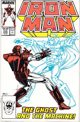 Buy Iron Man # 219 (1st Appearance Ghost) (Bob Layton) (USA, 1987) • 17.16£