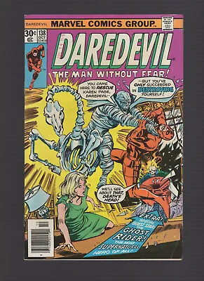 Buy Daredevil #138 - Ghost Rider Appearance - John Byrne Artwork - Mid Grade Mns (b) • 8.03£