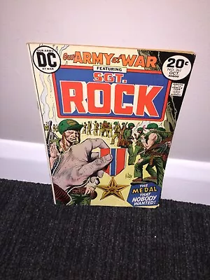 Buy 1973 DC Comics No. 261 Our Army At War Sgt Rock The Medal That Nobody Wanted • 7.99£
