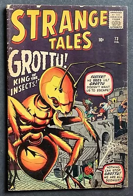 Buy Strange Tales #73  Feb 1960  It’s An Ant, Man! • 239.74£