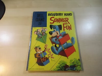 Buy Huckleberry Hound Summer Fun Dell Giant Comics #31 Silver Age Tv Hanna Barbara • 63.10£