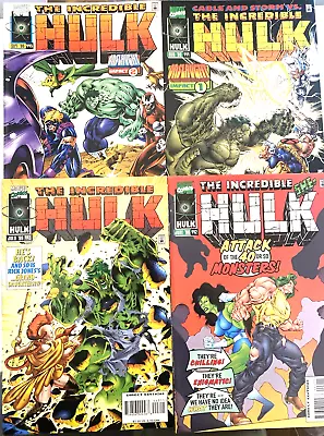 Buy The Incredible Hulk # 442-445. (4 Issue Lot).  1st Series.  Issues  Vfn- To Nm • 8.99£