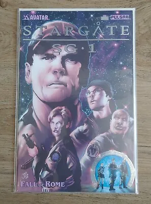 Buy Stargate SG-1 Fall Of Rome #1 Platinum Foil Edition Ltd To 800 - Avatar Comics • 20£
