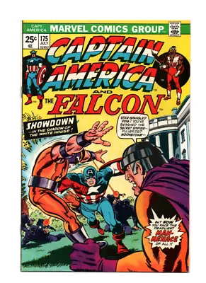 Buy Captain America & The Falcon #175 Vf+ 8.5 (07/74) Moonstone, X-men App • 9.52£