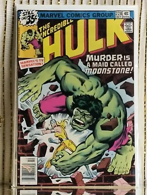 Buy The Incredible Hulk#228,Buscema & McLeod Bad Moon On The Rise!(VF). • 51.24£