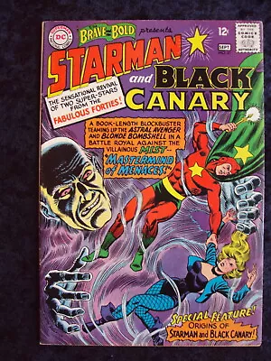 Buy The Brave & The Bold #61 Origin Starman & Canary 1965  Dc Comics Silver Age • 71.12£