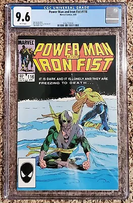Buy Power Man And Iron Fist #116 CGC 9.8 WP! • 57.10£