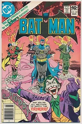 Buy Batman #321 Comic Book - DC Comics! • 34.77£