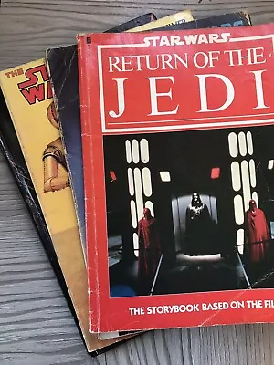 Buy Collection Of 4 Vintage Star Wars Books And Annuals , Collectible • 23.99£