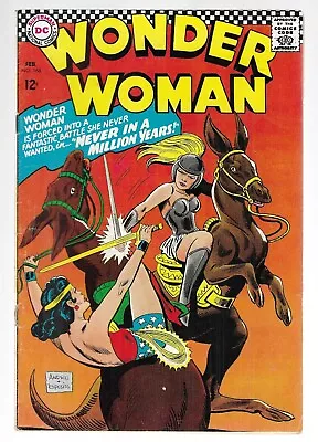 Buy WONDER WOMAN #168 DC, Feb 1967 FINE 6.0 GGA Dr Psycho, Giganta, Seena • 35.97£