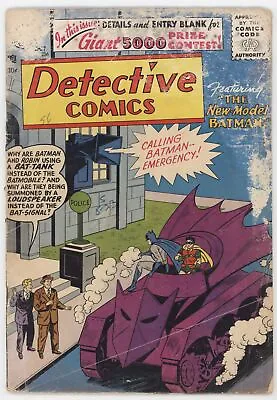 Buy Batman Detective Comics 236 DC 1956 GD Sheldon Moldoff 1st Bat-Tank Martian Manh • 95.78£