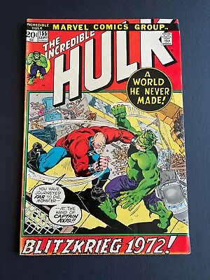 Buy  Incredible Hulk #155 - First Shaper Appearance (Marvel, 1972) Fine • 12.79£