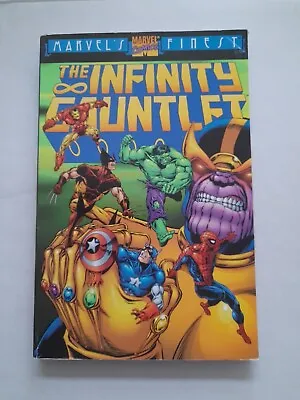 Buy The Infinity Gauntlet Marvel's Finest Jim Starlin George Perez Tpb Graphic Novel • 15£