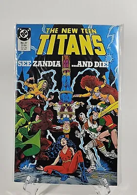 Buy New Teen Titans (1984 Series) #27 In Very Fine + Condition. DC Comics  • 3.09£