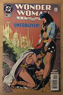 Buy Wonder Woman #99 Messner-Loebs, Deodato; Face Off W Hippolyta Over Artemis As WW • 21.56£