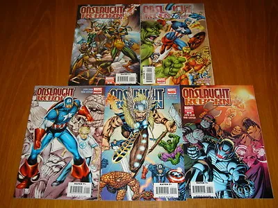 Buy Onslaught Reborn #1-5 Marvel Comics Hulk Iron Man Set (5) • 12.99£